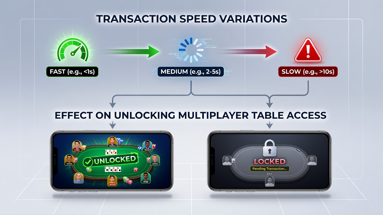 Darstellung von Smartphone-Schnittstellen mit Transaktionsverarbeitung und Multiplayer-Tischfreischaltungen